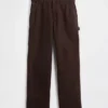 Pantalones holgados de carpintero de lona estilo años 90