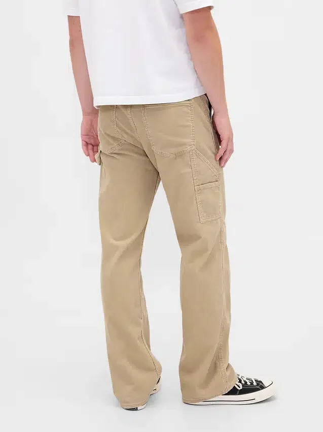 Pantalones holgados de carpintero de pana estilo años 90