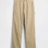 Pantalones holgados de carpintero de pana estilo años 90