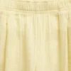 Pantalones holgados de gasa de algodón