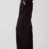 Pantalones holgados de mezcla de lino