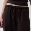 Pantalones holgados de mezcla de lino