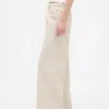 Pantalones holgados de pana de talle medio