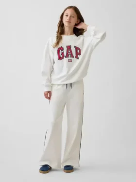 Pantalones holgados de pierna ancha para niños