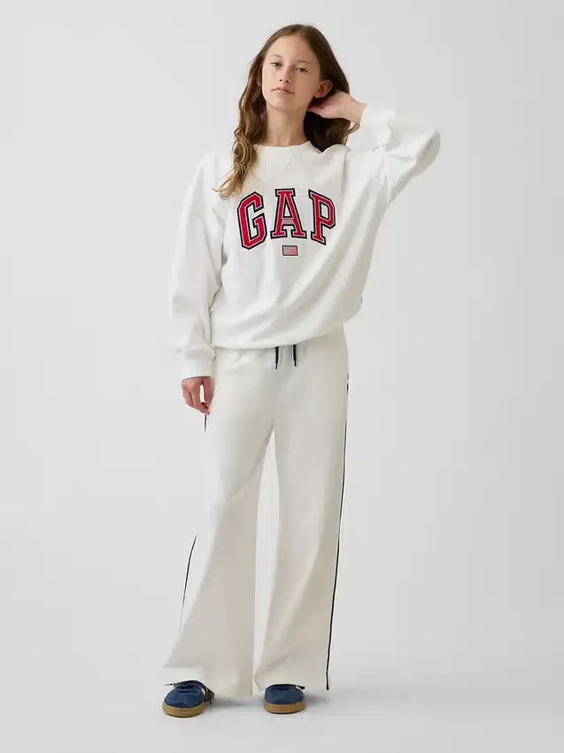 Pantalones holgados de pierna ancha para niños