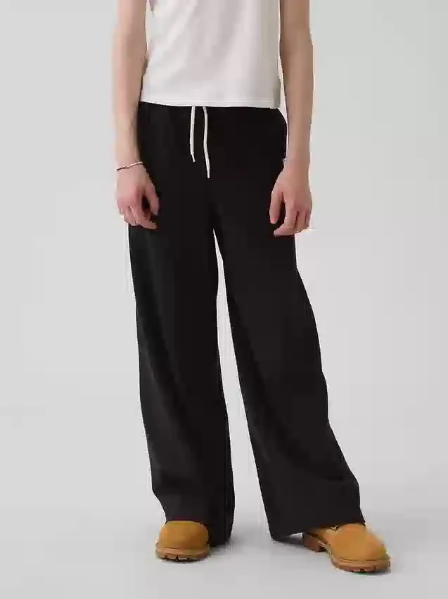 Pantalones holgados de pierna ancha para niños