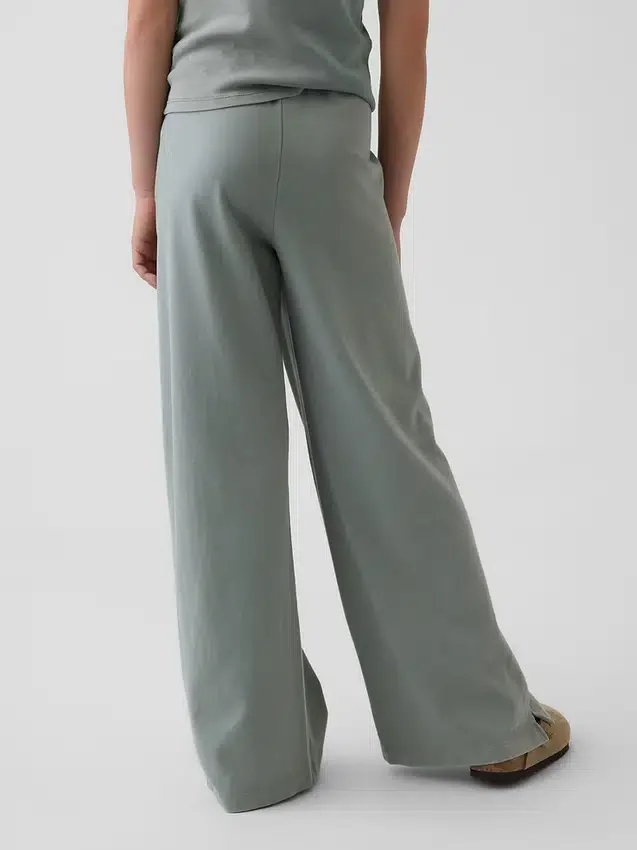 Pantalones holgados de pierna ancha para niños