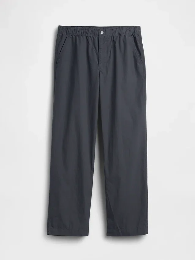 Pantalones holgados de popelín estilo años 90