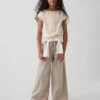 Pantalones holgados de sarga para niños