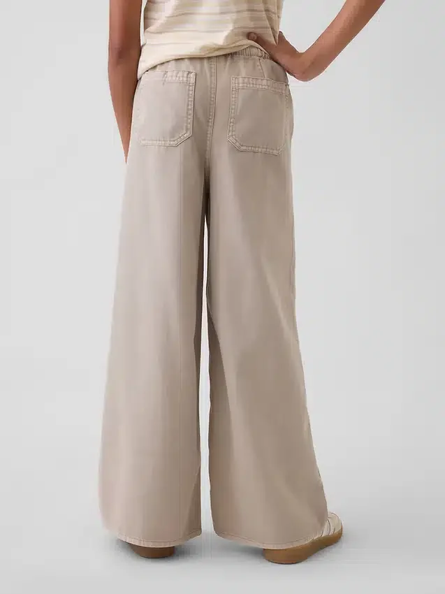 Pantalones holgados de sarga para niños