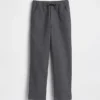 Pantalones holgados y cómodos de lino y algodón para niños