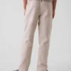Pantalones holgados y cómodos de lino y algodón para niños