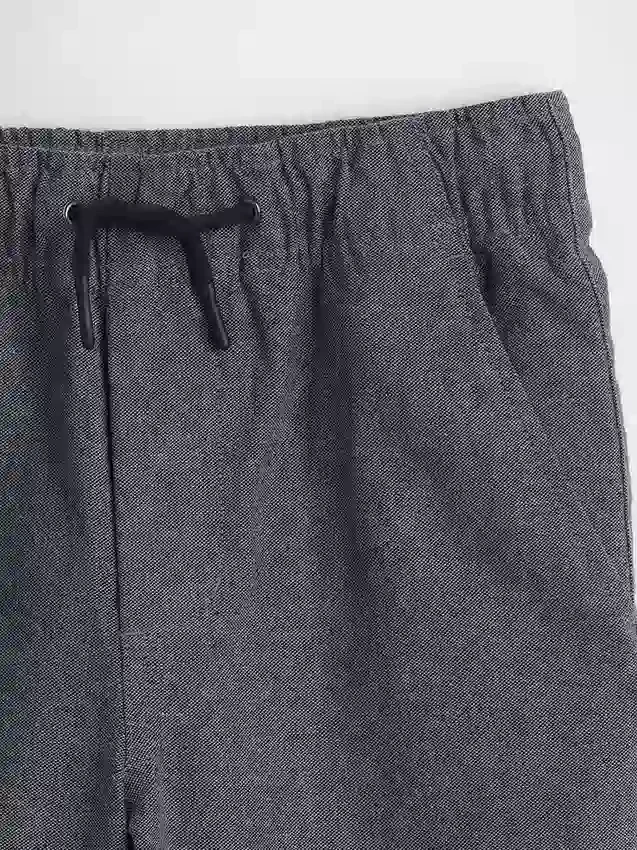 Pantalones holgados y cómodos de lino y algodón para niños