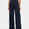 Pantalones plisados de talle alto 365