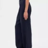 Pantalones plisados de talle alto 365