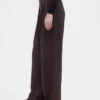 Pantalones plisados de talle alto 365