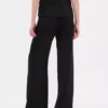 Pantalones plisados de talle alto 365