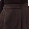Pantalones plisados de talle alto 365