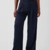 Pantalones plisados de talle alto Curvy 365