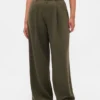 Pantalones plisados de talle alto Curvy 365