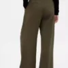Pantalones plisados de talle alto Curvy 365
