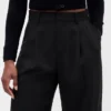 Pantalones plisados de talle alto Curvy 365