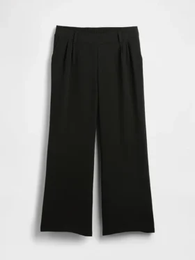 Pantalones premamá 365 de pierna ancha con diseño bajo el vientre