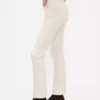 Pantalones rectos ajustados de pana de talle alto estilo años 90