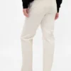 Pantalones rectos ajustados de pana de talle alto estilo años 90
