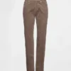 Pantalones rectos ajustados de pana de talle bajo estilo de los 90