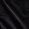 Pantalones rectos ajustados de terciopelo de talle bajo estilo de los 90
