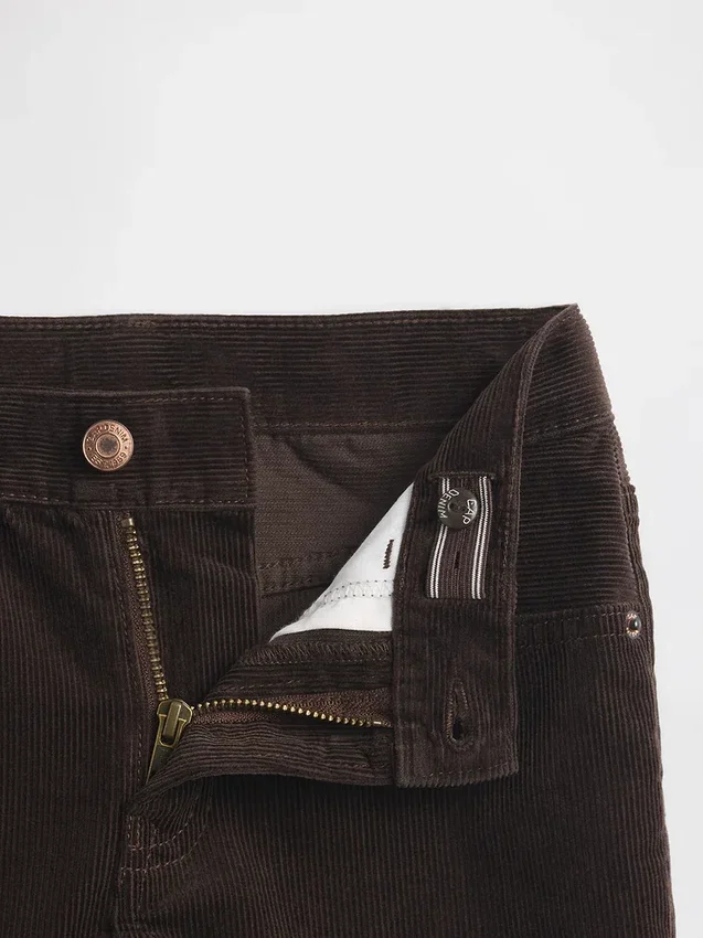Pantalones rectos de pana para niños «90S Original»
