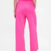Pantalones rectos de tela gruesa