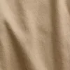Pantalones rectos holgados de lino y algodón