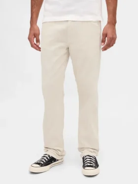 Pantalones rectos holgados de pana
