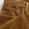 Pantalones rectos holgados de pana