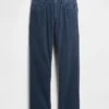 Pantalones rectos holgados de pana
