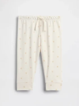Pantalones sin tirantes de algodón orgánico «Baby First Favorites»