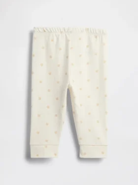 Pantalones sin tirantes de algodón orgánico «Baby First Favorites»