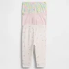 Pantalones sin tirantes de algodón orgánico «Baby First Favorites» (paquete múltiple)
