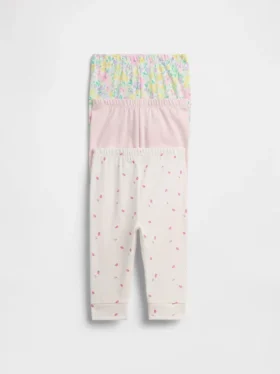 Pantalones sin tirantes de algodón orgánico «Baby First Favorites» (paquete múltiple)