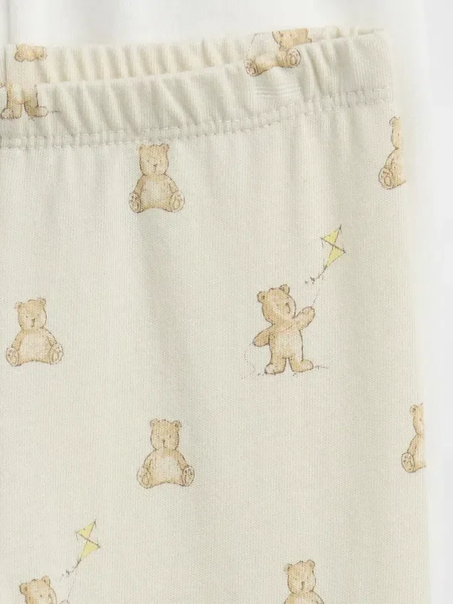 Pantalones sin tirantes de algodón orgánico «Baby First Favorites» (paquete múltiple)
