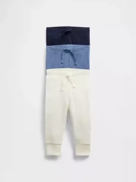 Pantalones Tiny Rib de Baby First Favorites (paquete de 3)