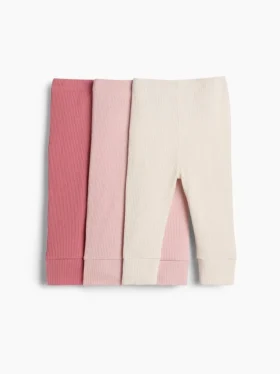 Pantalones Tiny Rib de Baby First Favorites (paquete de 3)