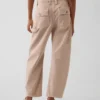 Pantalones utilitarios de talle medio hasta el tobillo
