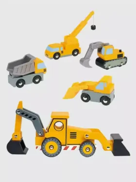 Paquete de juguetes de vehículos de construcción para niños pequeños