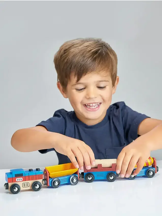 Paquete de juguetes para niños pequeños «Adventure Trains»