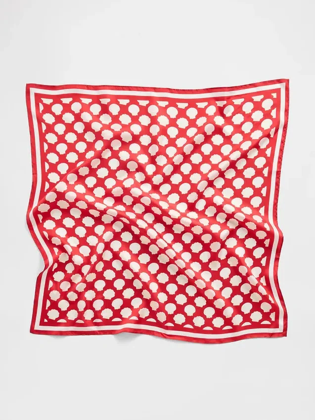 Pañuelo oversize 100 % seda