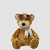 Peluche de oso aviador de 8 pulgadas