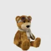 Peluche de oso aviador de 8 pulgadas